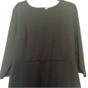 Old Navy Long Sleeve Black Sheath Dress size XL